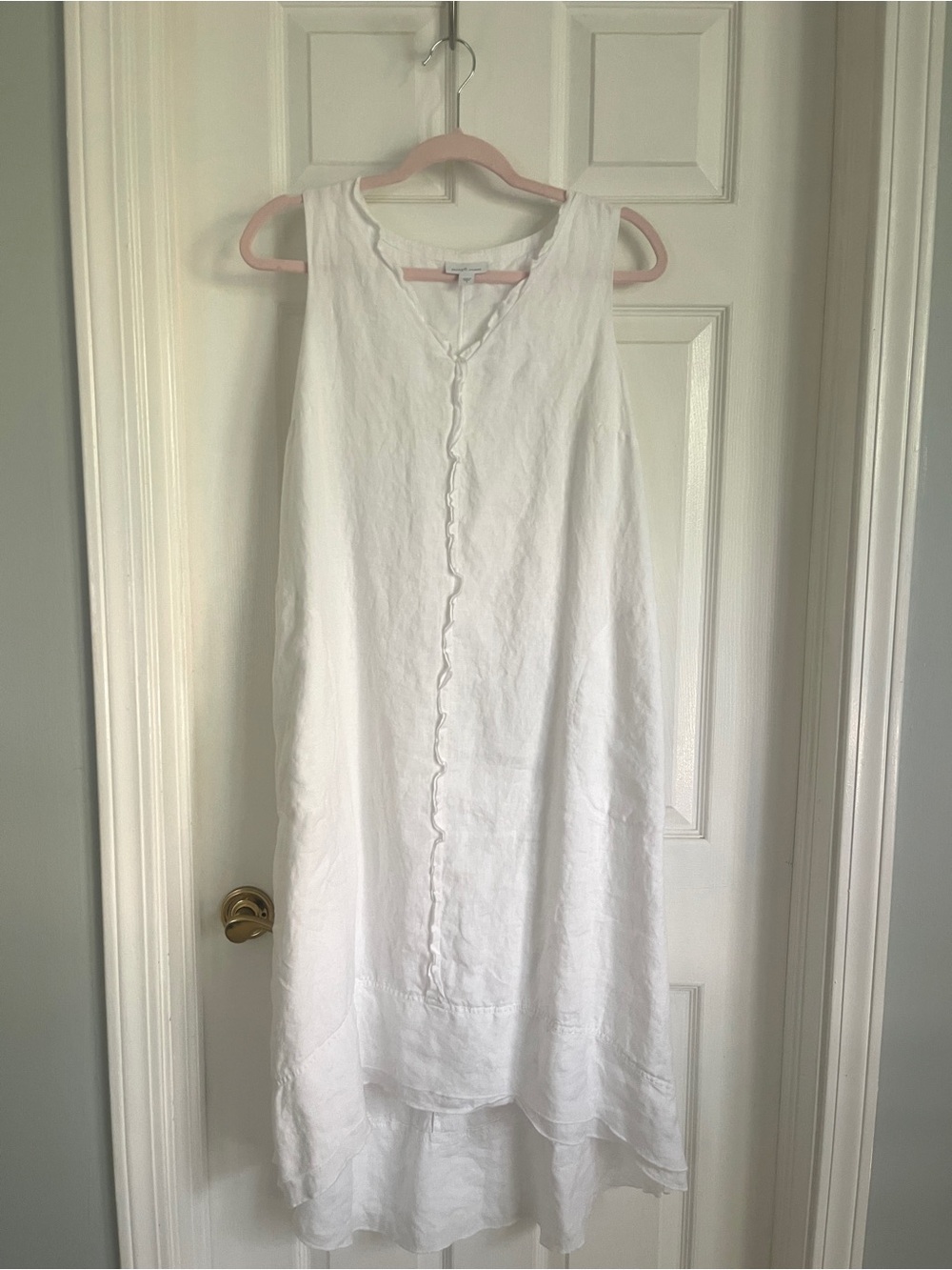 J. Jill White Sleeveless Midi Dress - Picture 2 of 8